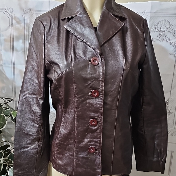 Wilsons Leather Jackets & Blazers - Wilsons Leather Brown Leather Jacket Small